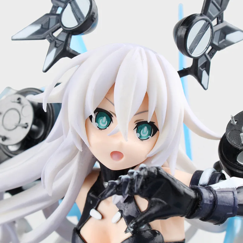 Japaness Hyperdimension Neptunia lassion Noire фигурки аниме черное сердце ПВХ Brinquedos коллекция игрушечные лошадки 24 см