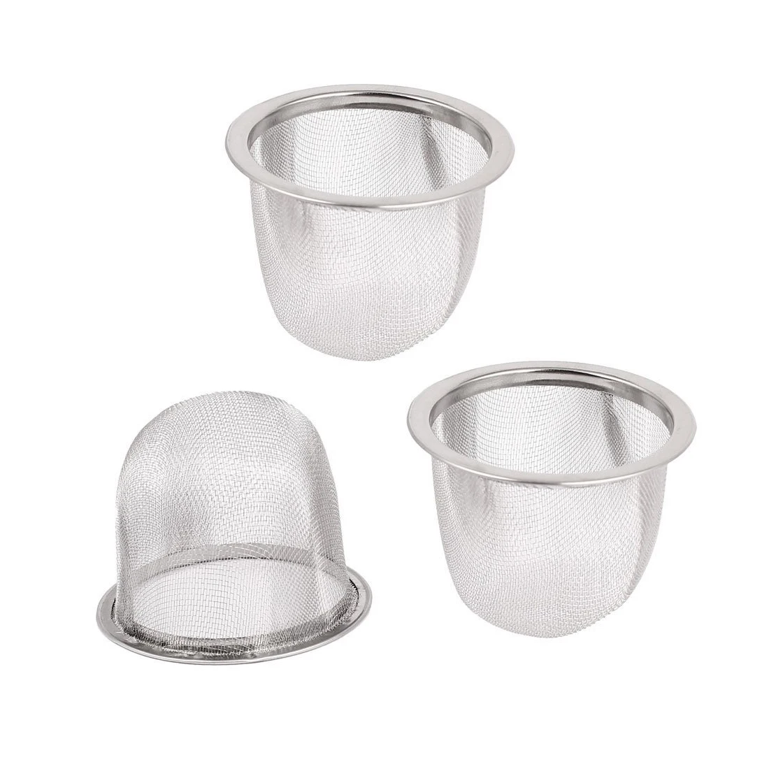 Stainless steel mesh brewing unit tea leaves strainer 70 mm diameter