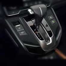 Автомобиль Стайлинг углеродного волокна Чехлы для шин отделка наклейки для Honda crcrv стиль в LHD аксессуары для переключателя