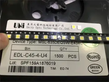 

2019 50pcs UNI LED backlight LCD TV 3535 3537 LED SMD Lamp bead bead 1W 6V 3535 1.2W Cold white UNI MSL-638DEZW-E26SC