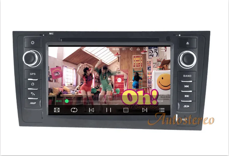 Excellent The Newest Android7.1 8.0 Car DVD CD player GPS navigation radio auto Stereo for AUDI A6 1997-2005 Allroad 2000-2006 headunit 9