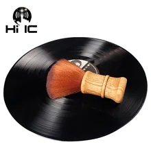 Проигрыватель виниловых дисков, аксессуар из углеродного волокна, щетка для очистки записей, супер чистый антистатический пылеочиститель для виниловой пластинки LP