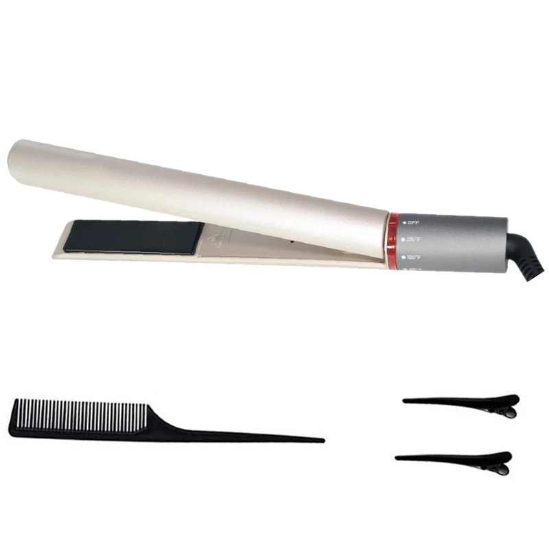 Профессиональные бигуди для волос 2 в 1 Керамический выпрямитель для волос шина прямые бигуди для волос двойного использования