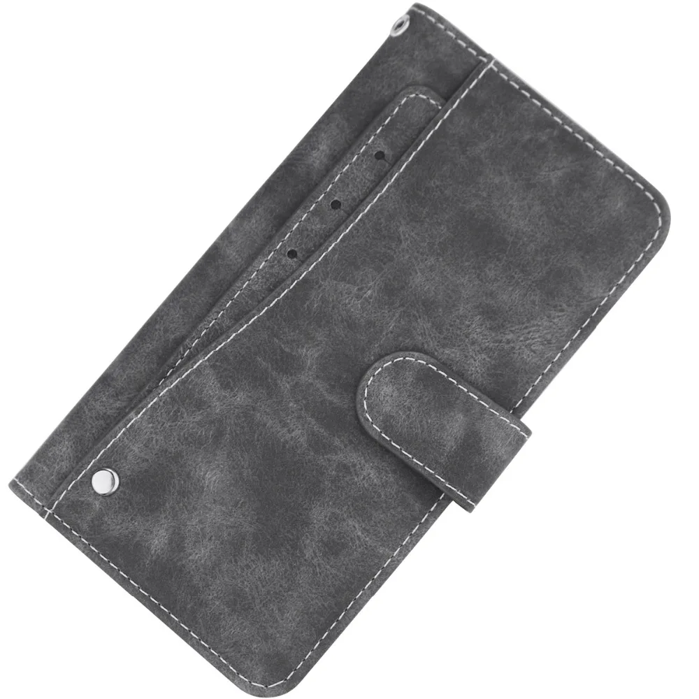 Винтажный кожаный бумажник Leagoo S11 чехол 6,2" откидной роскошный 3 передних отделения для карт чехол с магнитной подставкой защитные сумки для телефона