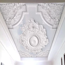 Beibehang пользовательские обои 3d стерео белый потолок обои Европейский узор штукатурка линия резные ТВ фон Обои фреска