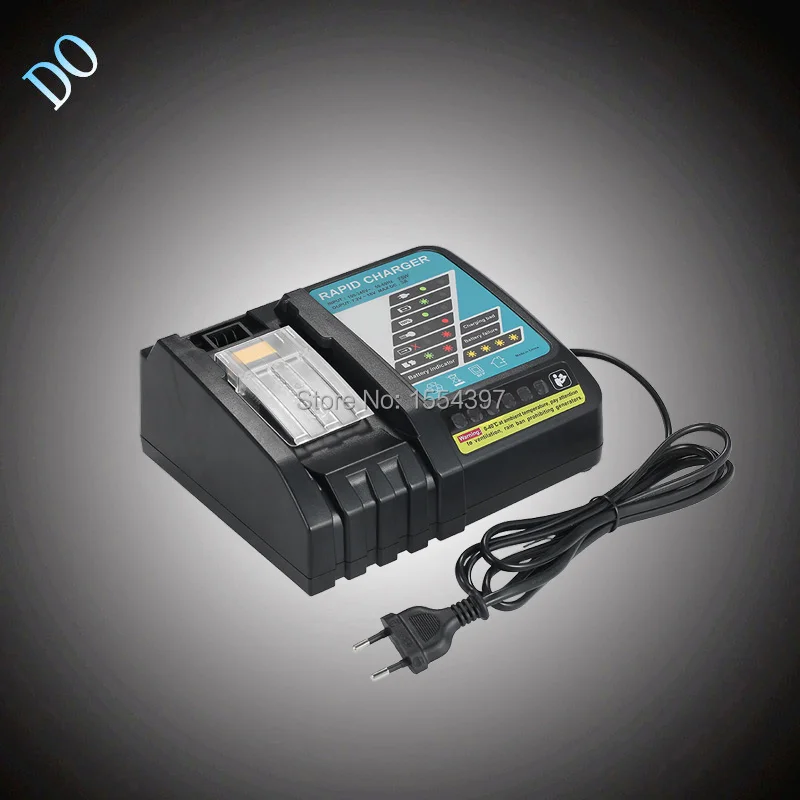 

New 18V 14.4V Universal Power Tool Lithium Ion Battery Rapid Charger Replacement for Makita DC18RC DC18RA DC18SC