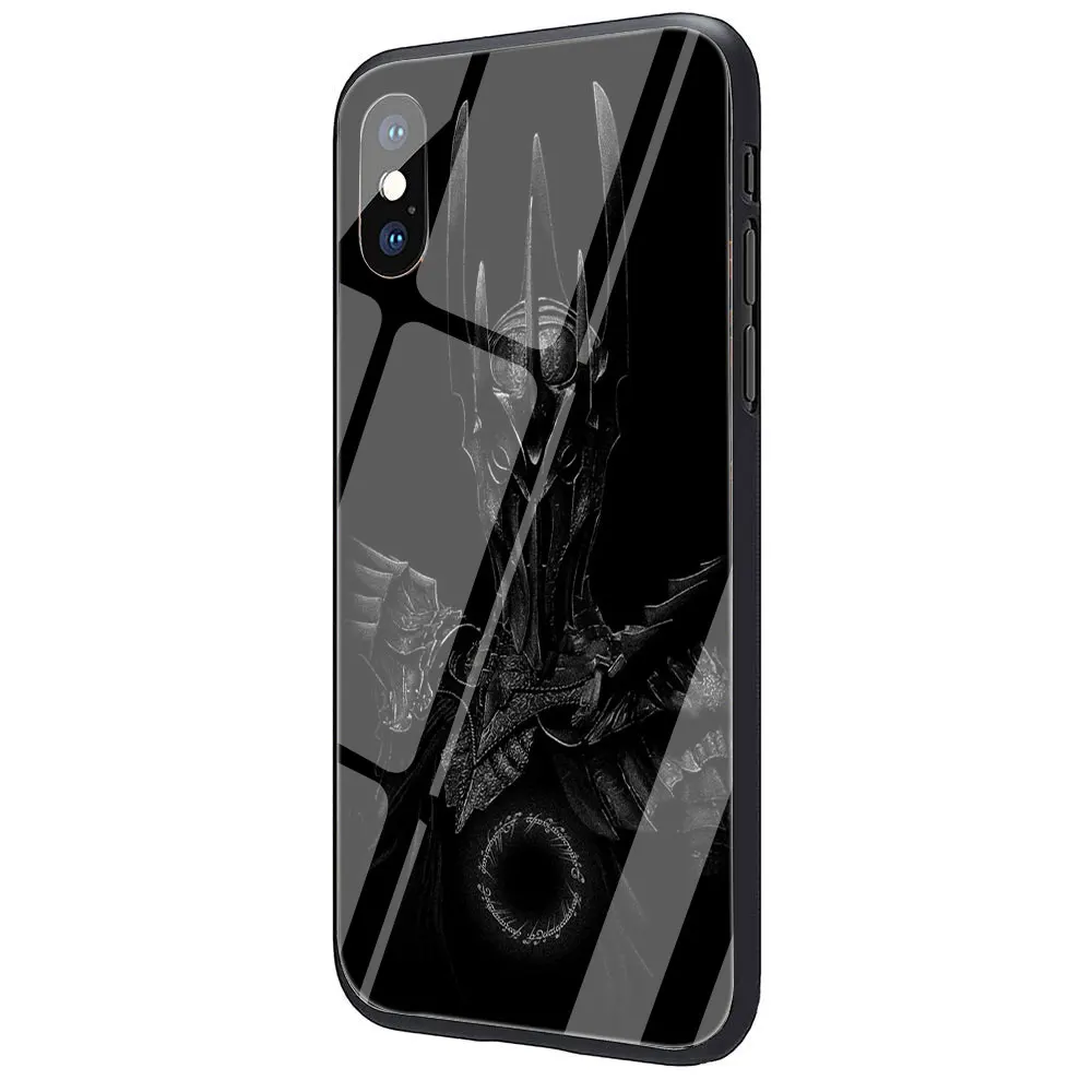 Властелин колец Хоббит закаленное стекло чехол для телефона чехол для iPhone 6 6S Plus 7 8 Plus X XS XR XS Max - Цвет: G10