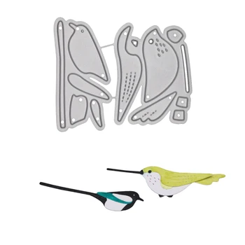 

Birds Metal Cutting Dies 2018 New Knife Mold Stencil for DIY Scrapbooking Photo Album Embossing Paper Cards Crafts Die cuts