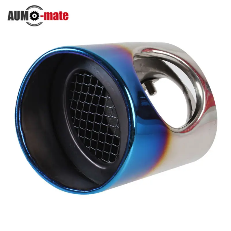 Buy Straight Stainless Steel Car Exhaust Pipe Enamel Automobile Tail Pipes End