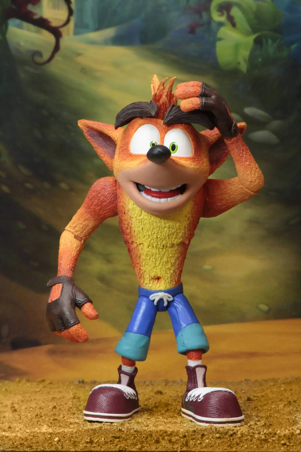 NECA аниме Crash Bandicoot фигурка игры 6 ''ПВХ окрашенная статуя ПВХ Коллекционная модель игрушки