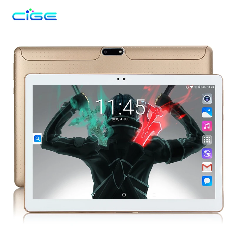 

CIGE Free shipping 10.1 Inch Tablet pc Android 7.0 Quad Core 2GB RAM 16GB ROM sim WiFi FM IPS Phone Call 3G GPS Tablets+gifts