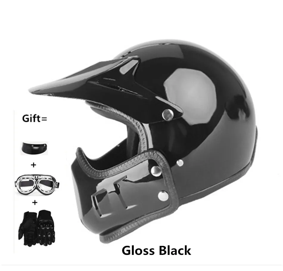 Мотоциклетный шлем дорожный модульный шлемы Capacete Cascos Moto Casques DOT утвержден s M L XL xxl - Цвет: gloss black