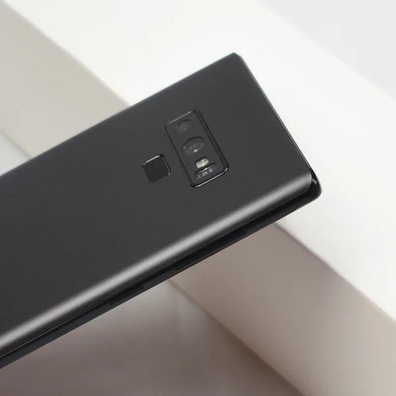 الجليد فيلم الخلفي فيلم التغطية الكاملة لسامسونج غالاكسي ملاحظة 9 اللون فيلم ماتي Note9 الهاتف المحمول واقية ملصقا + هدية