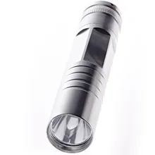 6 Sides Mini font b Flashlight b font Torch Silver