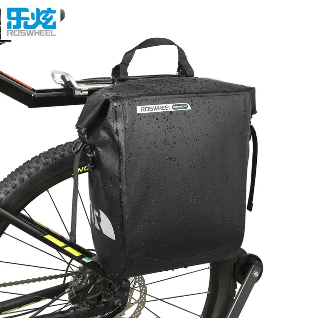 ROSEWHEEL 20L Bike Bag Waterproof Cycling Bicycle Rear Rack Bag Tail