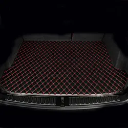 Специальный Сделано багажник автомобиля коврики для Toyota RAV4 Camry Прадо Corolla Горец Тюнинг автомобилей rugs линованные коврики