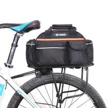 Cycling Bag 14L Bike Tail Rear Bag Bicycle Saddle Cycling Bicicleta Basket Rack Trunk Shoulder Bag Pack Handbag Riding Supplies