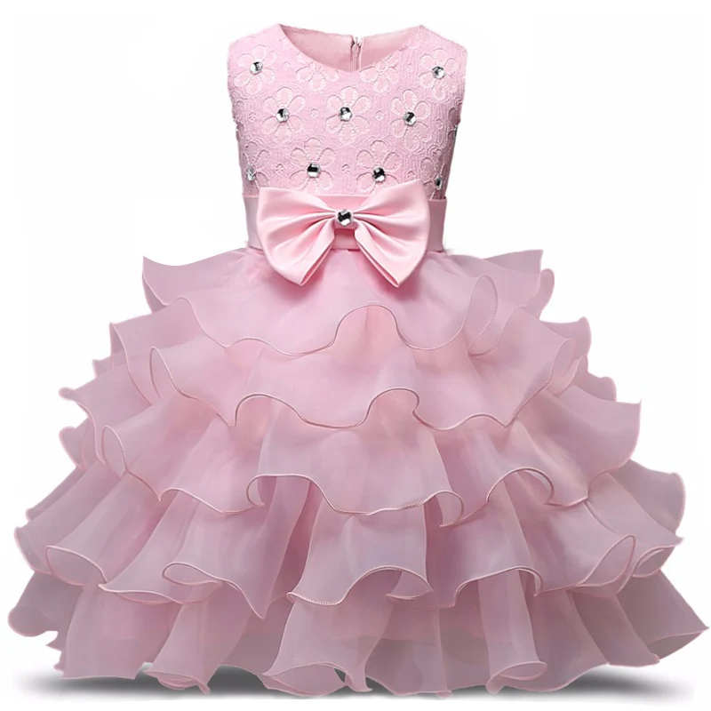 Платье с цветочным узором для девочек летние платья с цветочным рисунком для маленьких девочек от 0 до 8 лет Vestidos, 9 цветов, детская одежда для свадебной вечеринки одежда для дня рождения