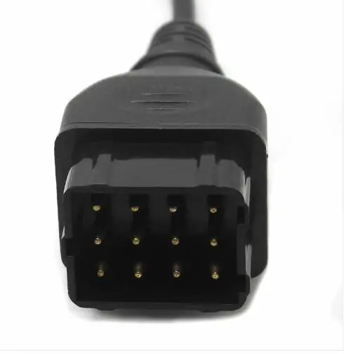 Кабель для диагностики грузовика 12 контактов на OBD2 OBD 2 II 16 штекер гнездо может