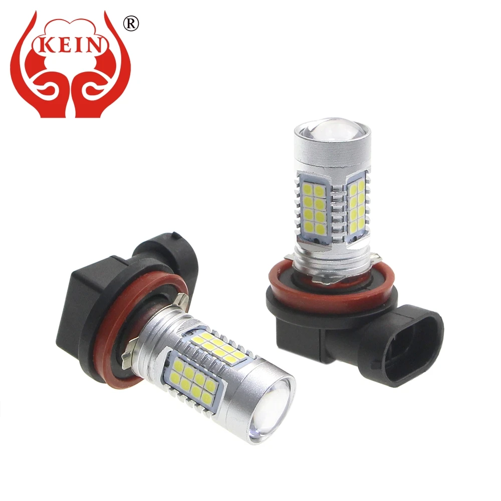 

KEIN 2PCS 6000k H8 LED Fog Bulbs 3030 36SMD 12v car Auto External light Source DRL Daytime Running H8 Lamps light Vehicle white
