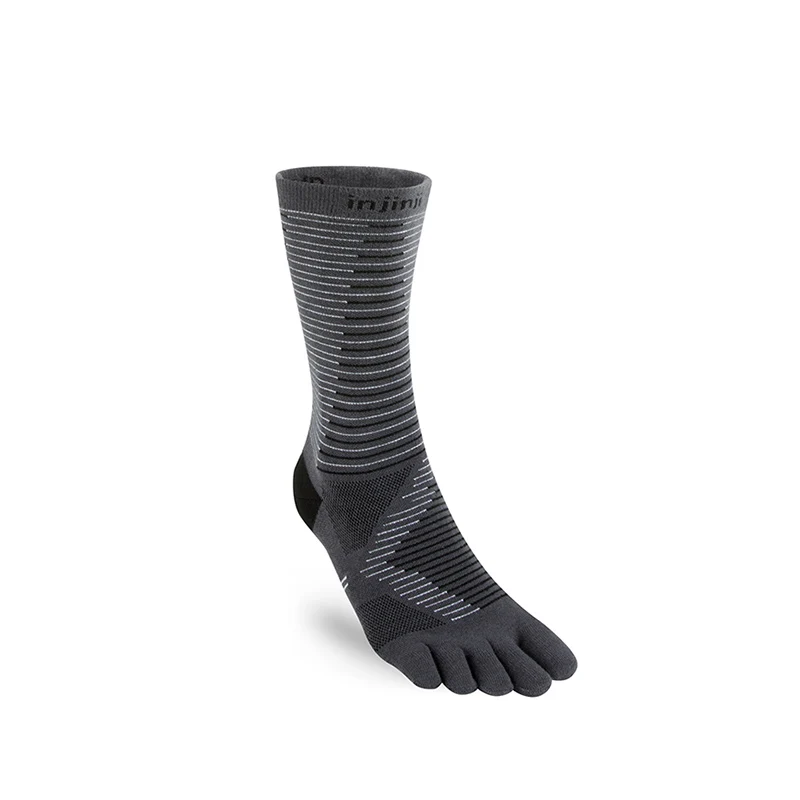 Injinji, кроссовки с пятью пальцами, носки, новинка, высокие, тонкие, для бега, защита от волдырей, Coolmax, нейлоновые, широкие, для мужчин и женщин - Цвет: 201170 OPL