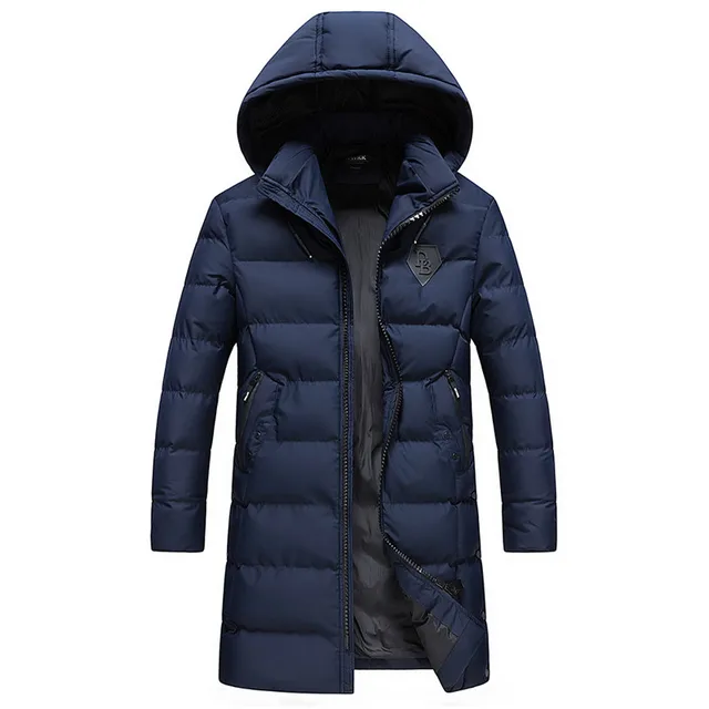 mens long warm waterproof coat