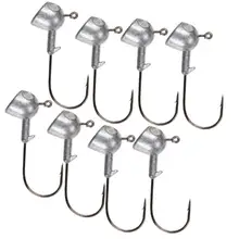 10 шт. Анти-обертывание джиг голова 8 г искусственная приманка для японская приманка Рок Рыбалка муха Мягкая приманка джиг острые мягкие приманки рыболовные крючки