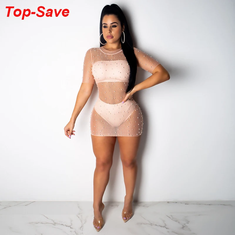 

Great High Quality Temperament Female Three Piece Set Tracksuit Women Clothing Set Nightclub Lace Beaded 3 Piece Set Women Dress