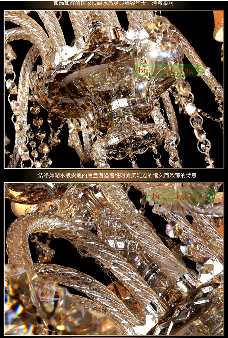 Рисунок 4 - Grand Hall 24-рычажная винтажная хрустальная лампа