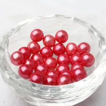 10 шт. жемчуг пресноводный россыпью a AAA Качество 8-9 мм китайский красный