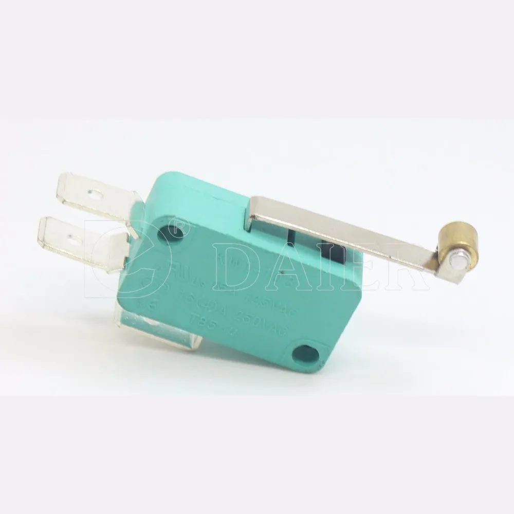 10 шт./лот 3 Pin SPDT 300GF микропереключатель длинный роликовый рычаг микро