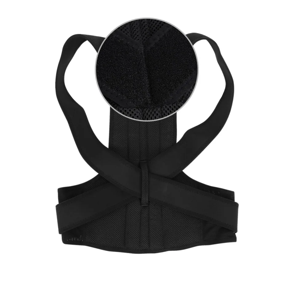 Chaves e Suporta adulto ajustável de volta espartilho Function 2 : Unisex Back Brace Support