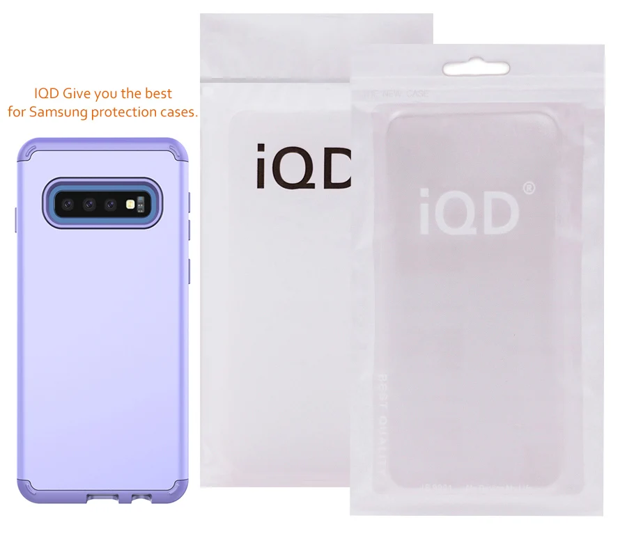 IQD чехол для Galaxy S10e S10 S9 S8 Plus, чехол 3 в 1, дизайн, противоударный чехол для samsung Note 9, 8, защита от падения, чехол s