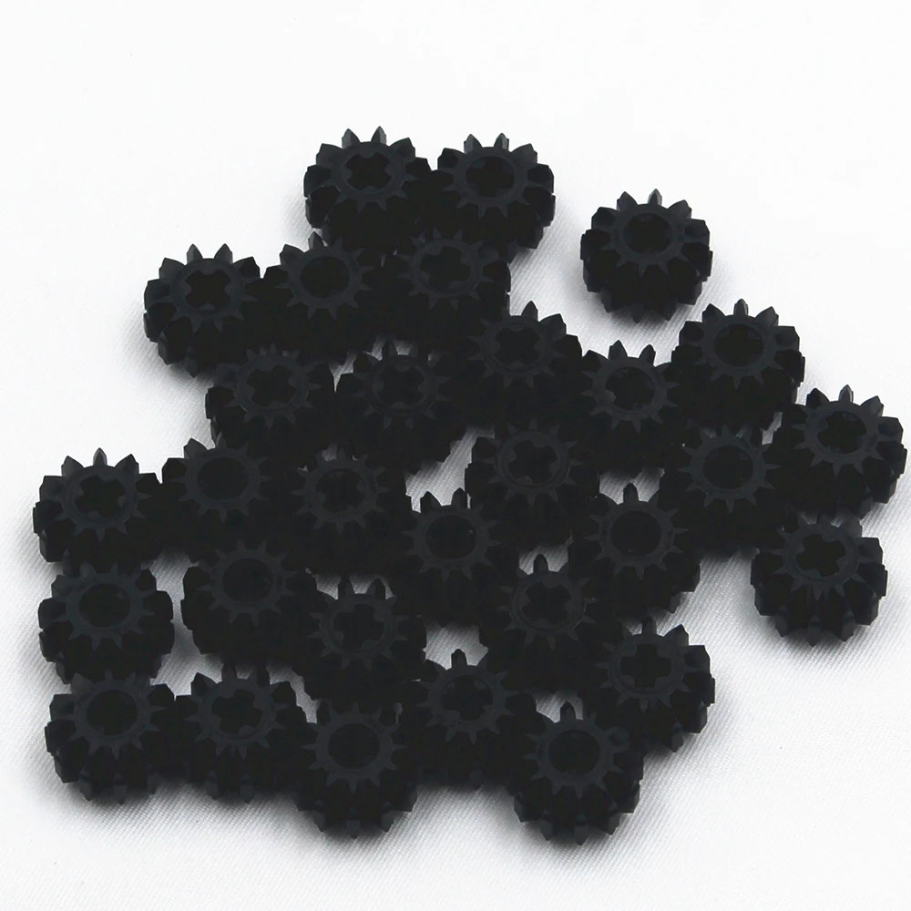 Self-Locking Bricks free creation of toy Technic DOUBLE CONICAL WHEEL Z12 1M 30Pcs compatible with Lego 4177431