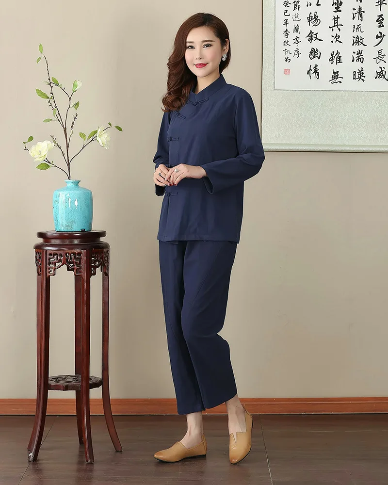 Aliexpress.com : Buy Chinese Tops Women Cotton Linen