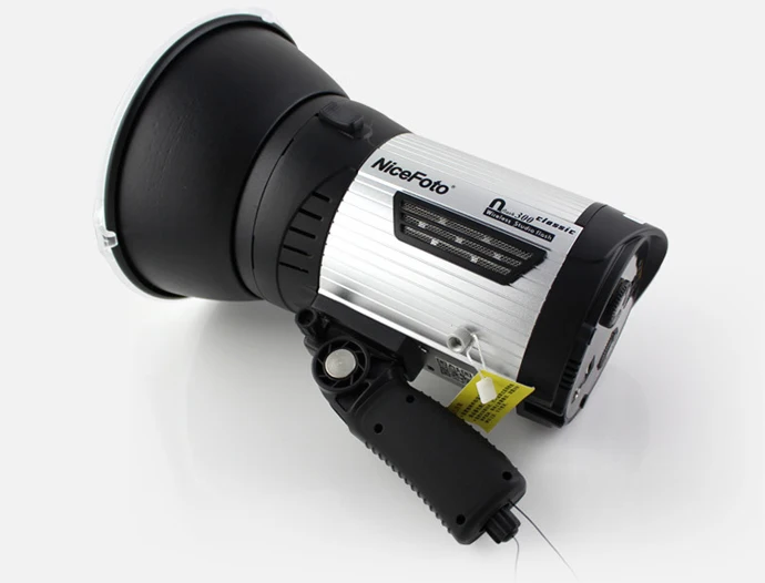NICEFOTO nflash300 Беспроводная студийная вспышка классический 300 светодиодный светильник для наружной фотографии встроенный беспроводной Hi-speed Flash светильник