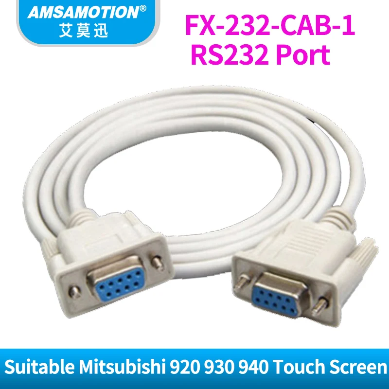 Женский кабель для порта RS232 подходит Mitsubishi FX 232 CAB 1 920 930 940 GT1275 Кабель
