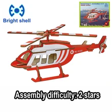 DIY arts and 3D crafts Handmade Wooden Craft toys Party Arts Puzzles Model Decoration for children kid Toy Birthday Best Gift