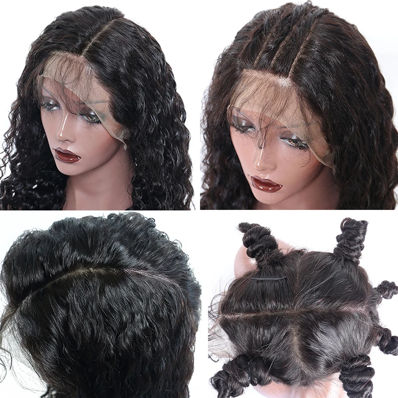 Pre-Plucked-Full-Lace-Human-Hair-Wigs-Bleached-Knots-With-Baby-Hair-180-Density-Brazilian-Curly