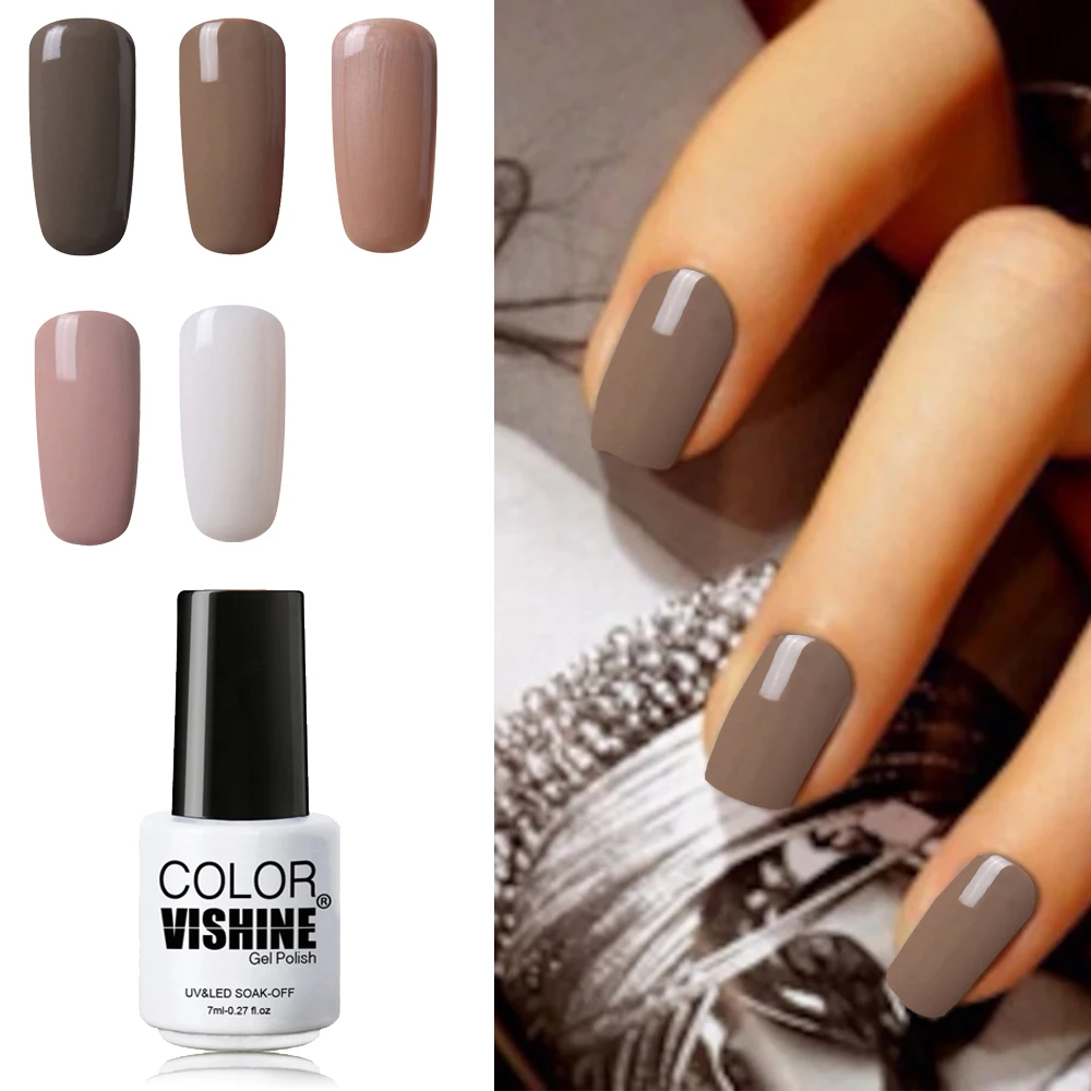 2017 Modelones Nouveau Café Chocolat Série Gel Vernis À