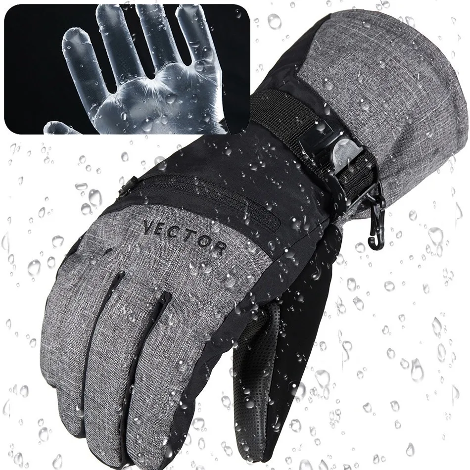 Cena Rękawice narciarskie do ogrzewania rękawiczek wodoodporne męskie narciarstwo dla dorosłych Snowboard akcesoria narzędziowe do skuterów śnieżnych zimowy śnieg ogólny ekran dotykowy kieszeń na kartę