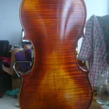 Одна часть сзади ручной работы 16 дюймов viola модель amati 1566 старый античный стиль viola
