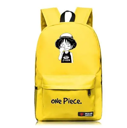 

One Piece Luffy backpack Cartoon fashion casual backpack teenagers Men women's Student School Bags travel bag