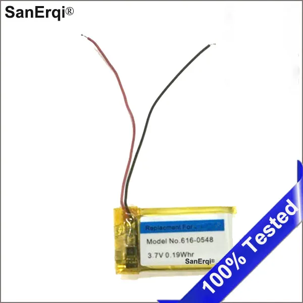 

616-0548 0.19Whr Battery For ipod For shuffle4rd 5rd 6rd Generation 4 5 6 Accumulator Batterie AKKU AKU Accu