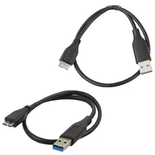 USB 3,0 кабель HDD Прямая поставка Супер Скоростной USB 3,0 Macho A Micro B кабель Para Disco Duro Externo HDD