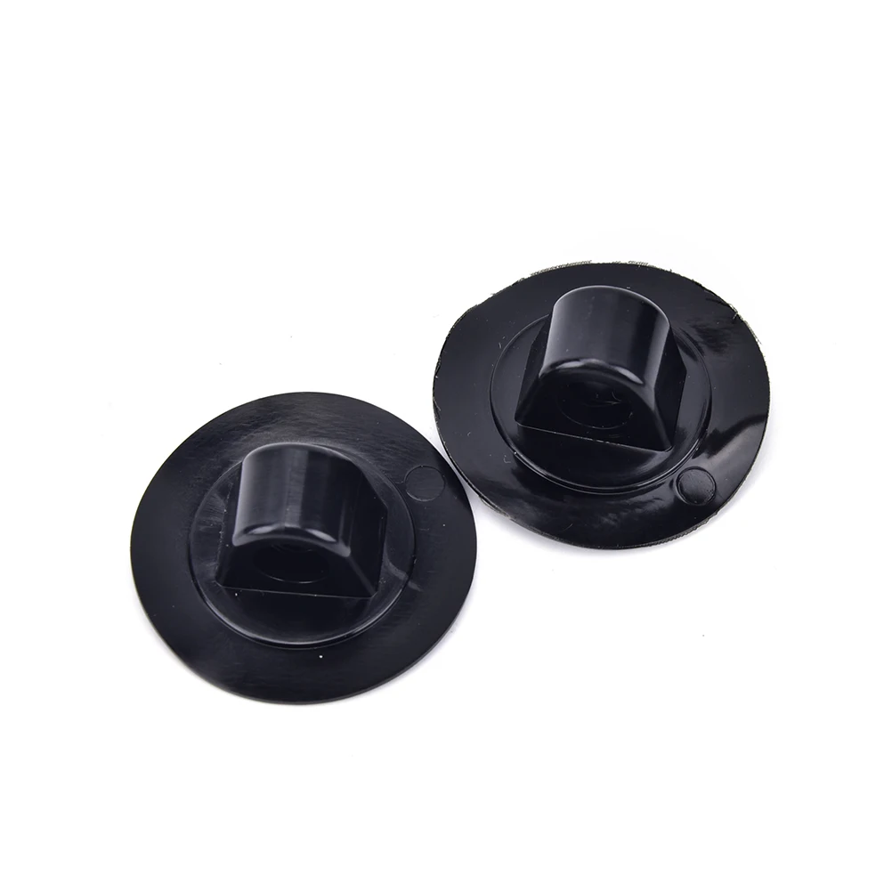 

2Pcs Small safety rope buckle Black Kayak Engine Mount Boat Motor Stand Holder Kit Inflatable Rowing Boats Accessories