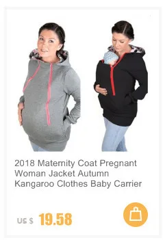 UOVO кенгуру-Мама, пальто для беременных, осенняя теплая одежда больших размеров, женские худи, Детская толстовка на молнии, M/L/XL/2XL