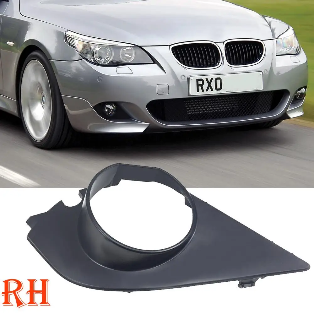 

Right For 2003-09 BMW E60 E61 M Sport Fog Light Bumper Grille Cover Insert Trim
