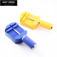 Pro Пластиковый Регулируемый извлекатель шпилек для часов Ремешок браслет, ожерелье цепь Часовщик Ремонт часов набор инструментов