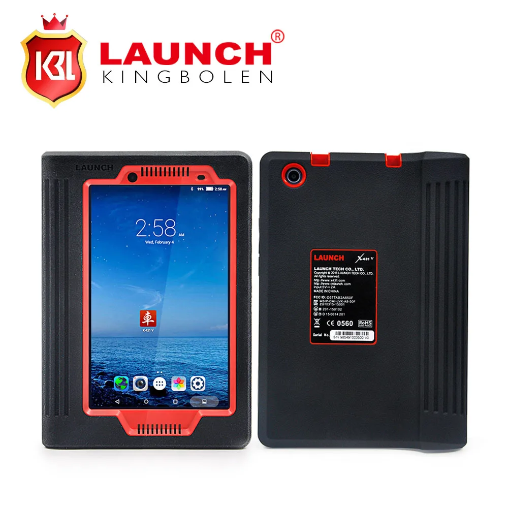  New Arrival Launch X431 V 8'' Lenovo Tablet PC Free Update Via Official Website X-431 V WiFi/Bluetooth Free Shipping 